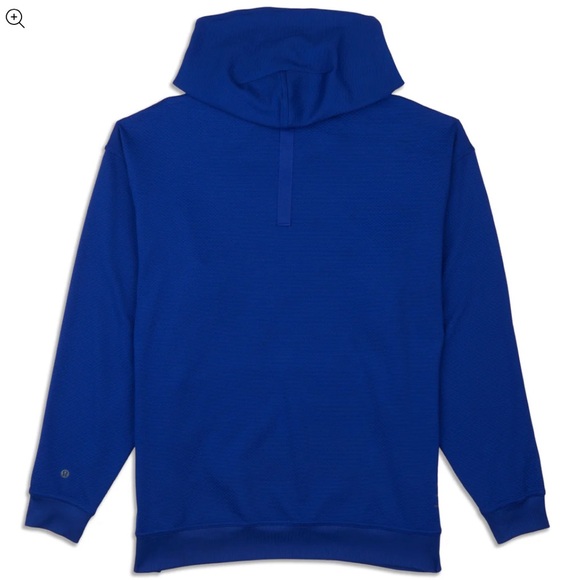 Like NEW Lululemon men’s hoodie relaxed fit‎ training hoodie XL Blue - Picture 2 of 11